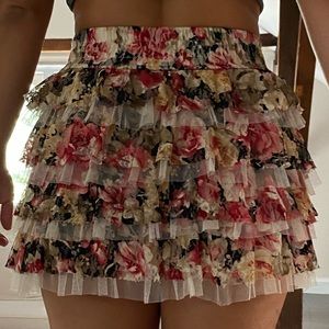 Printed skirt